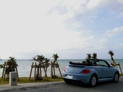 Volks Wagen The Beetle Cabriolet（ブルー）※オープン不可特別価格画像