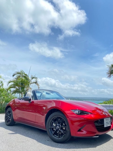 MAZDA ROADSTER　※令和3年6月新車登録車　リムジン那覇空港個別無料送迎(最大7人まで)！　　　　　※諸事情等により、リムジン以外での送迎になる場合もあり画像