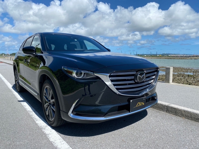 MAZDA CX-9　※2020年モデル北米マツダ左ハンドル逆輸入車！日本でのレンタカーはDXのみ！！　リムジン那覇空港個別無料送迎(最大7人まで)！※諸事情等により、リムジン以外での送迎になる場合もあり画像