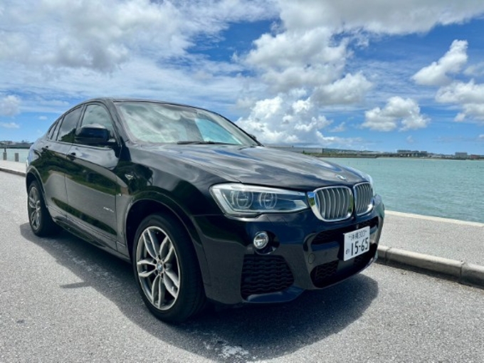 BMW　X4　X Drive　35iMスポーツ　4WD　 リムジン那覇空港個別無料送迎(最大7人まで)！         　　 ※諸事情等により、リムジン以外での送迎になる場合もあり画像