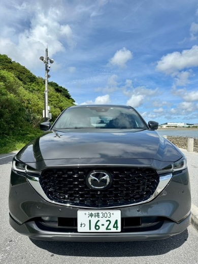 MAZDA CX-5　25SExclusiveMode (ガソリン車)　リムジン那覇空港個別無料送迎(最大7人まで)！  ※諸事情等により、リムジン以外での送迎になる場合もあり画像