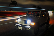 JEEP Wrangler Unlimited Sahara V6 3.6Lエンジン！リムジン那覇空港個別無料送迎(最大7人まで)！※諸事情等により、リムジン以外での送迎になる場合もあり画像