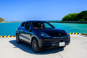 新入庫！　ポルシェ･カイエンクーペ　「Platinum　Edition」　2022年式　3.0L V6ツインターボエンジン搭載車！　リムジン那覇空港個別無料送迎(最大7人まで)！※諸事情等により、リムジン以外での送迎になる場合もあり画像