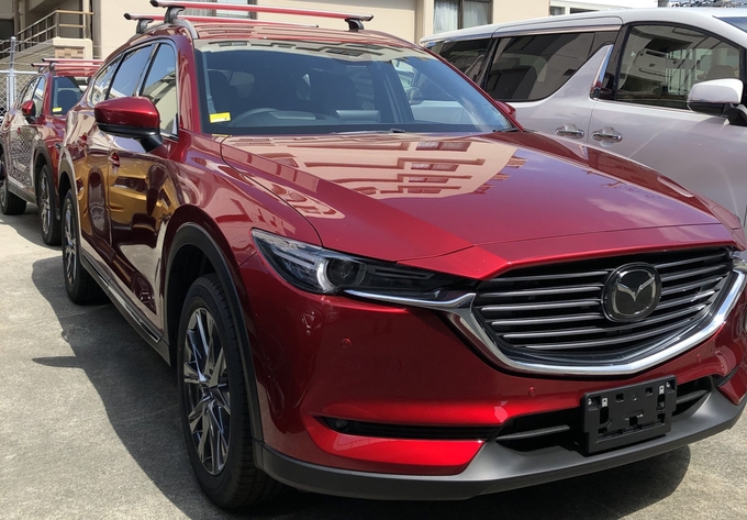 MAZDA CX-8 2.2XD L-PACKAGE　3列7人乗り ※ディーゼル車　 リムジン那覇空港個別無料送迎(最大7人まで)！※諸事情等により、リムジン以外での送迎になる場合もあり画像