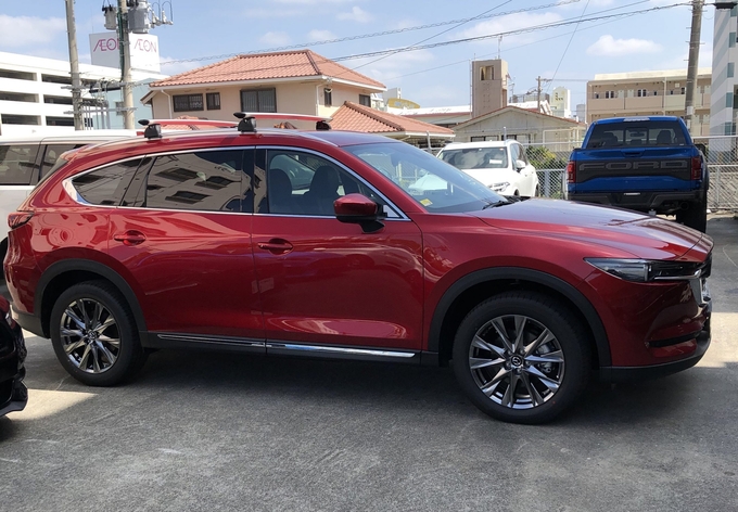 MAZDA CX-8 2.2XD L-PACKAGE　3列7人乗り ※ディーゼル車　 リムジン那覇空港個別無料送迎(最大7人まで)！※諸事情等により、リムジン以外での送迎になる場合もあり画像