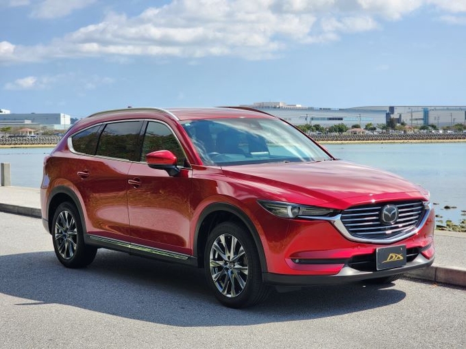 MAZDA CX-8 2.2XD L-PACKAGE　3列7人乗り ※ディーゼル車　 リムジン那覇空港個別無料送迎(最大7人まで)！※諸事情等により、リムジン以外での送迎になる場合もあり画像